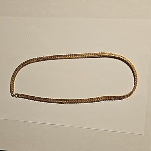 Gold plated necklace